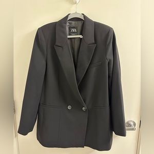 Zara Oversized black blazer